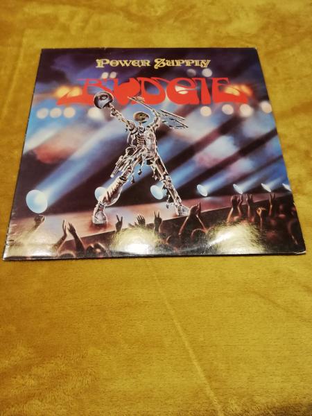 Budgie Power Supply 1980 Active Records ACT LP1 UK Pressung NM/VG