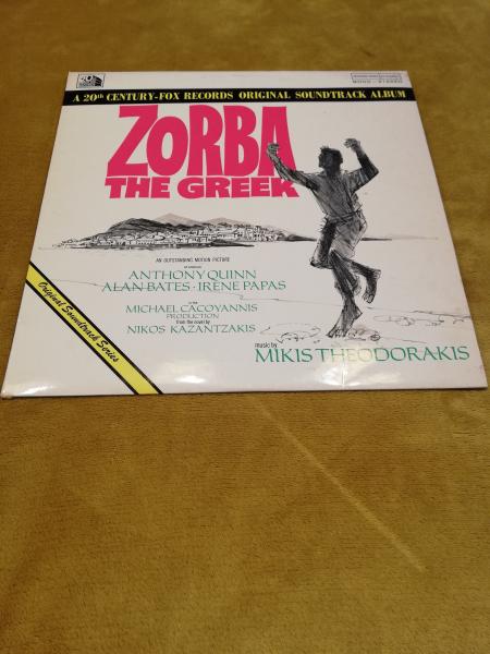Zorba the Greek Original Soundtrack Album 1965 20thCentury Fox Records Deutsche Pressung VG-/VG