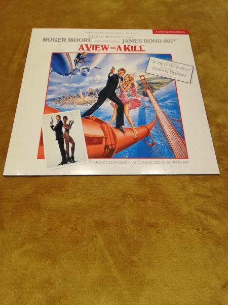 James Bond A view to a kill Original Motion Picture Soundtrack 1985 Parlophone 1C 064 -24 0349 Holländische Pressung NM/VG+