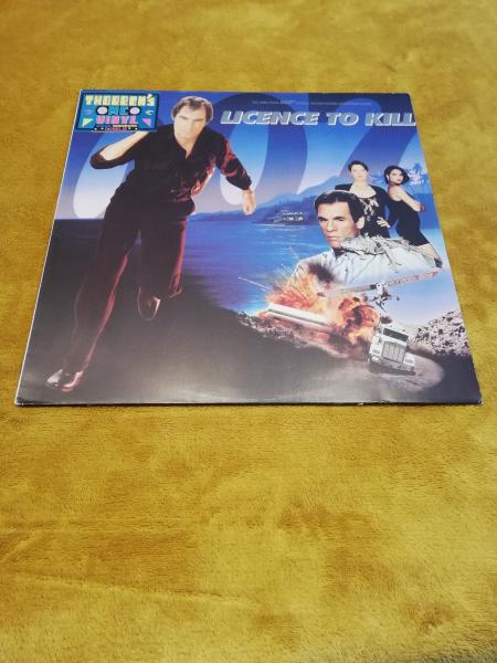 James Bond Licence to kill Original Motion Picture Soundtrack 1989 MCA Records 256436-1 Deutsche Pressung NM/VG-