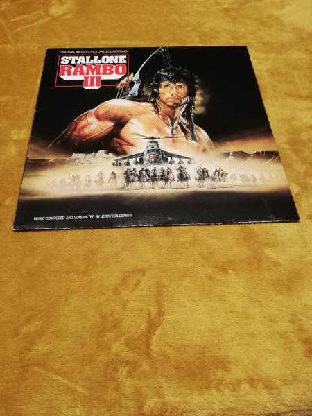 Rambo III Original Motion Picture Soundtrack 1988 Scotti Bros.Records INT 147.334 Deutsche Pressung VG+/VG