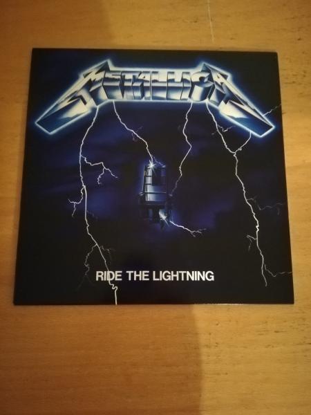 Metallica Ride the Lightning Roadrunner RR 9848 Holländische Pressung  NM/VG+
