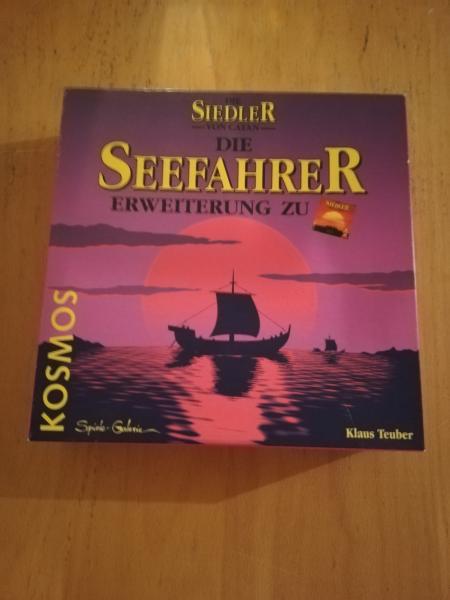 Die Siedler von Catan Die Seefahrer Erweiterung von Klaus Teuber in der Holzvariante komplett in sehr gutem Zustand(noch unbespielt zum Teil) 1995