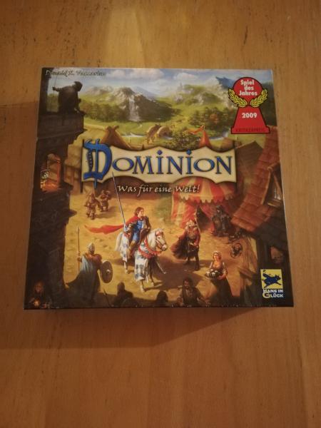 Dominion Was für eine Welt Spiel des Jahres 2009 komplett in sehr gutem Zustand