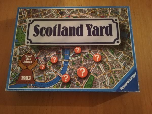 Scotland Yard Spiel des Jahres von 1983 Ravensburger komplett in sehr guten Zustand