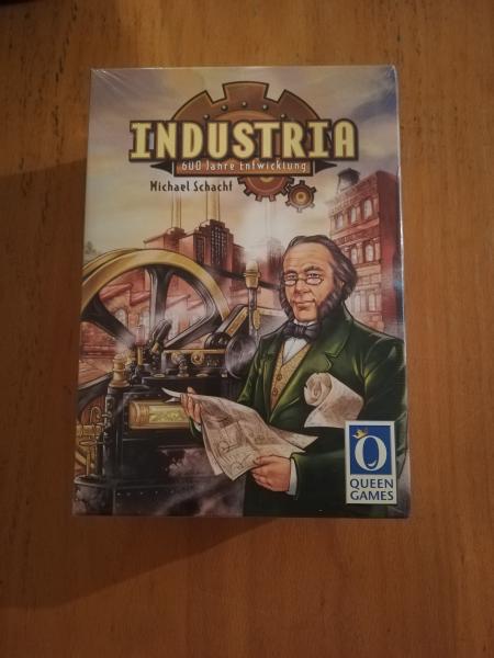 Industria 600 Jahre Entwicklung von Michael Schacht Queen Games originalverpackt
