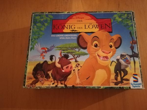 Der König der Löwen Das grosse Abenteuerspiel zum Film Schmidt Spiele komplett in einem sehr guten Zustand