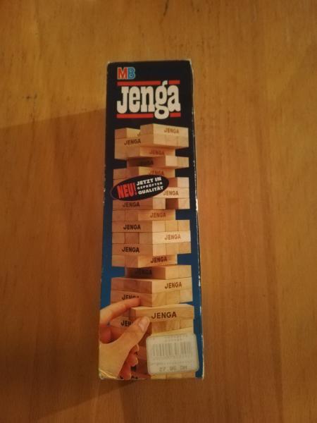 Jenga MB Spiele komplett in sehr guten Zustand von 1993
