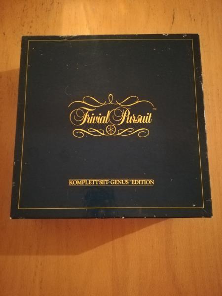 Trivial Pursuit Parker Komplett Set Genus Edition komplett in sehr guten Zustand von 1984