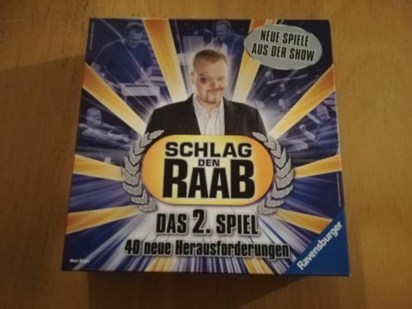 Schlag den Raab Das 2.Spiel Ravensburger komplett in sehr guten Zustand von 2011