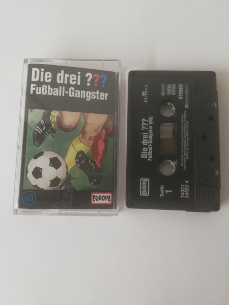 Die Drei Fragezeichen Folge 63 5-fach Schwarz geschraubt Fußball-Gangster Schwarz 8869744638 4/3 Europa