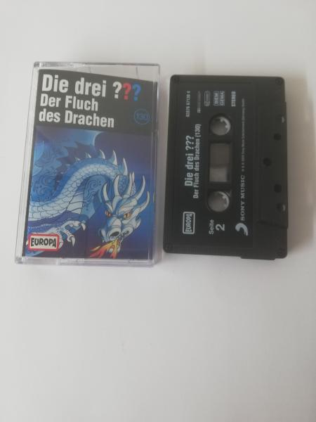 Die Drei Fragezeichen Folge 130 Der Fluch des Drachen Schwarz 5-fach Schwarz geschraubt Schwarz 8287667130 4 Europa