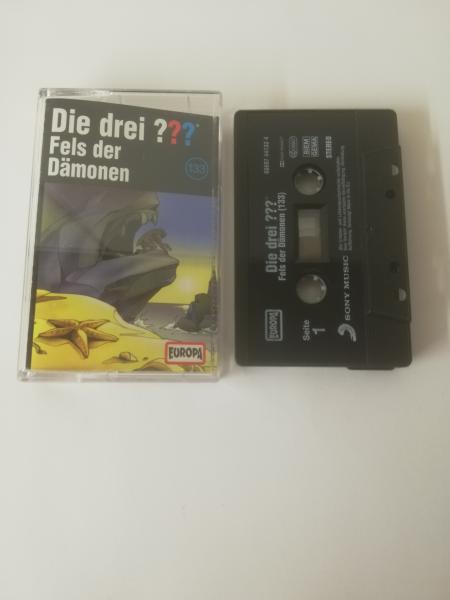 Die Drei Fragezeichen Folge 133 Fels der Dämonen Schwarz 8869744133 4 Europa