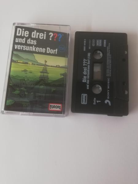 Die Drei Fragezeichen Folge 136 und das versunkene Dorf Schwarz 8869744136 4 Europa
