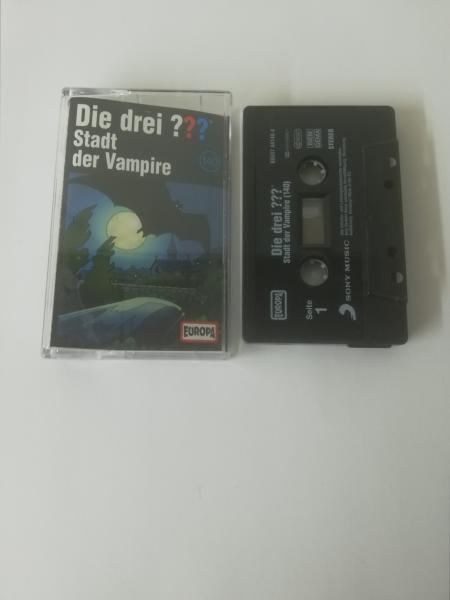 Die Drei Fragezeichen Folge 140 Stadt der Vampire Schwarz 8869744140 4 Europa
