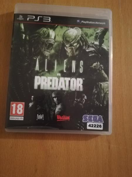 Playstation 3 Aliens VS Predator BLES00585 Sega USK18
