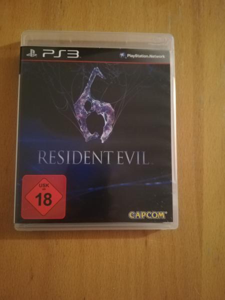 Playstation 3 Resident Evil 6 BLES01683 Capcom USK ab 18
