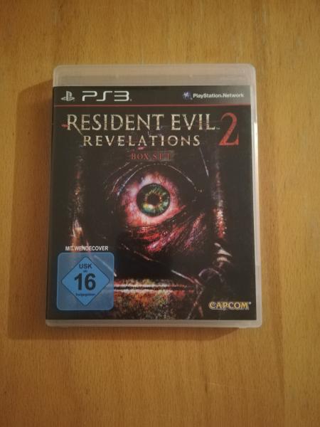 Playstation 3 Resident Evil 2 Revelations Box Set BLES02040 Capcom USK ab 16