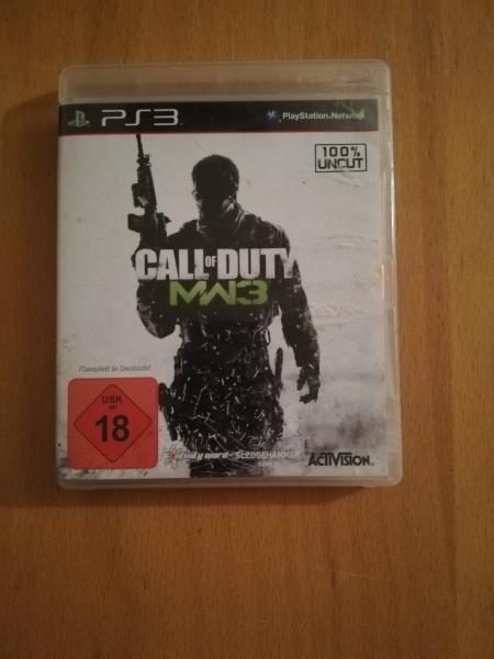 Playstation 3 Call of Duty Modern Warfare 3 BLES01431 Activision 100 % Uncut USK ab 18