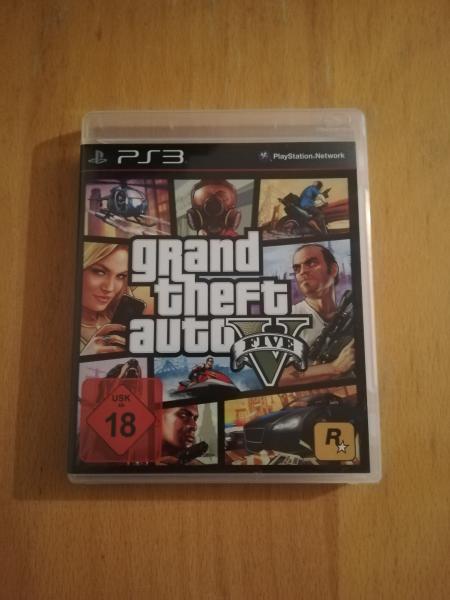 Playstation 3 Grand theft auto Five BLES01807 Rockstar Leeds USK ab 18