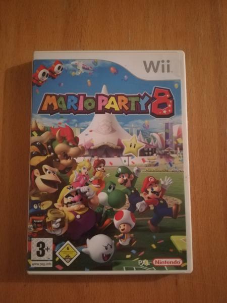 Wii Mario Party 8 komplett mit Anleitung Nintendo