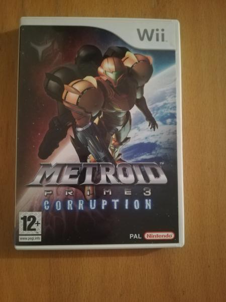 Wii Metroid Prime 3 Corruption Nintendo