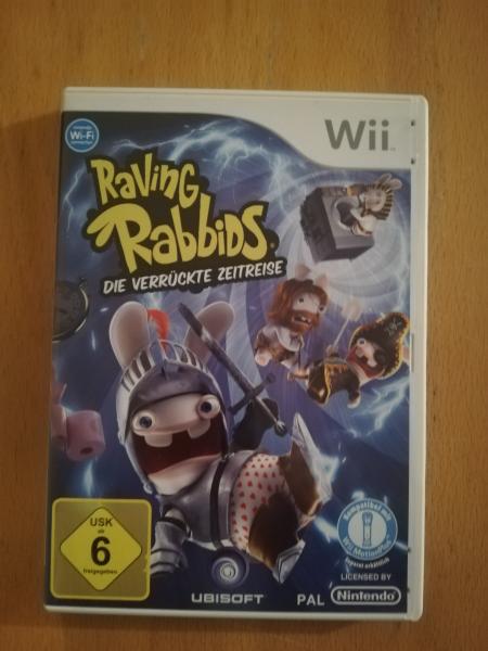 Wii Raving Rabbids-Die verrückte Zeitreise Nintendo