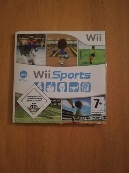 Wii Wii Sports Nintendo im Pappschuber USK ab 0 Jahre