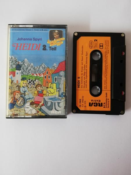 Heidi 2.Teil 4-fach Silber geschraubt Schwarz mit Orangen Aufkleber CK 29832 RCA