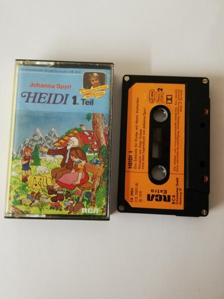 Heidi 1.Teil 4-fach Silber geschraubt Schwarz mit Orangen Aufkleber CK 29831 RCA