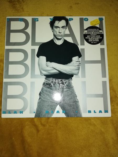 Iggy Pop-Blah-Blah-Blah 1986 A&M Records 395145-1 Deutsche Pressung NM/VG+