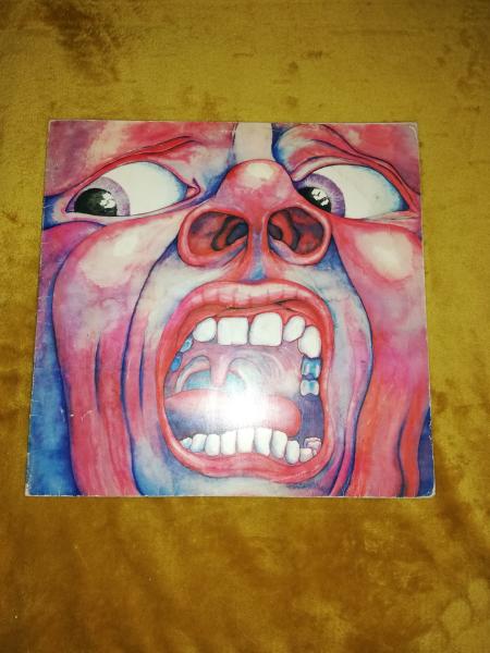 King Crimson-In the Court of the Crimson King 1972 Island Records ILPS 9111 UK Pressung VG/VG-(Deutsches Cover)