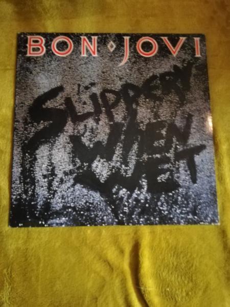 Bon Jovi-Slippery when wet 1986 Mercury 830264-1 Holländische Pressung NM/VG+