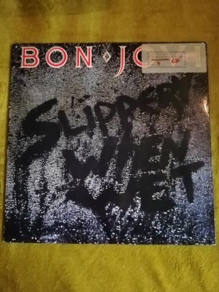 Bon Jovi-Slippery when wet 1986 Mercury 830264-1 Holländische Pressung VG-/VG