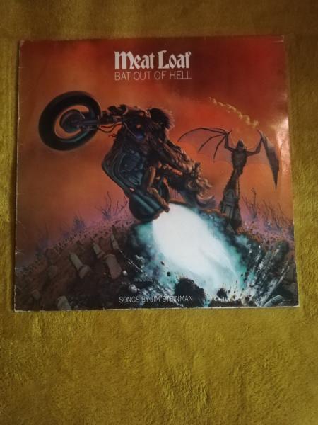 Meat Loaf-Bat out of Hell 1977 Epic EPC 82419 Cleveland International Records Holländische Pressung VG-/VG-(Oranges Label auf LP)