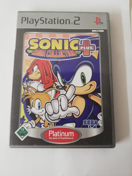 Sonic Mega Collection Plus Platinum Playstation 2 komplett mit Anleitung  SLES 52998