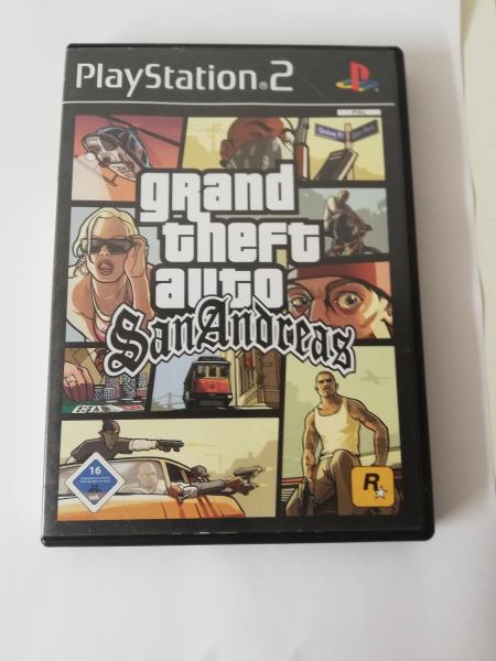 Grand Theft Auto San Andreas Playstation 2 komplett mit Anleitung  SLES 52927