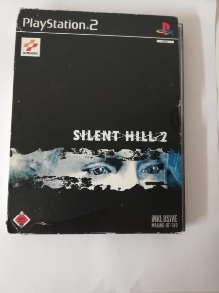 Silent Hill 2 Playstation 2 komplett mit Anleitung (Pappschuber defekt mit starken Gebrauchsspuren) USK ab 18