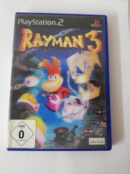 Rayman 3 Hoodlum Havoc 3D Cover Playstation 2 komplett mit Anleitung SLES 51222