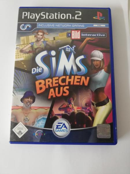 Die Sims brechen aus Playstation 2 komplett mit Anleitung SLES 52047