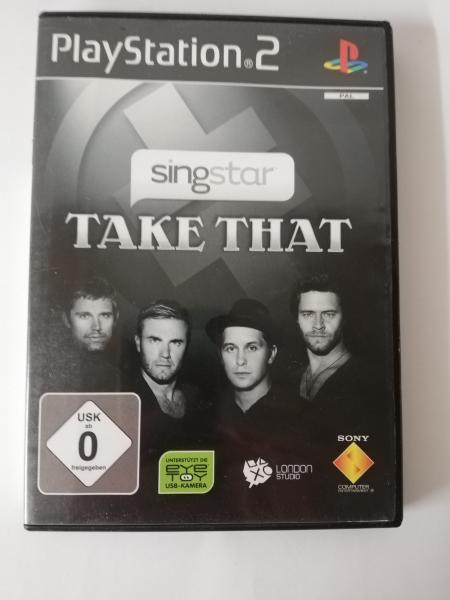 Singstar Take That Playstation 2 komplett mit Anleitung SCES 55557 Kopiertes Frontcover