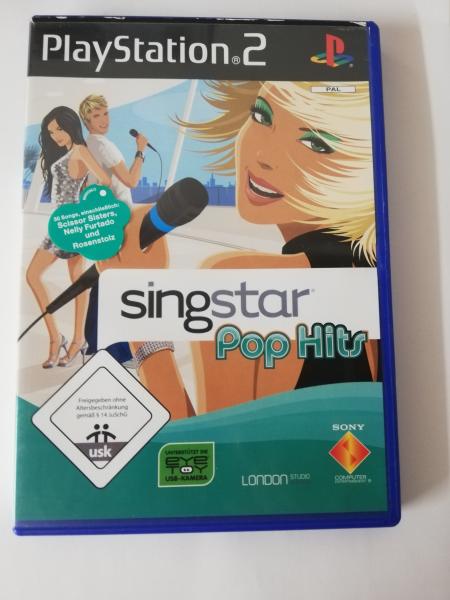 Singstar Pop Hits Playstation 2 komplett mit Anleitung SCES 54571