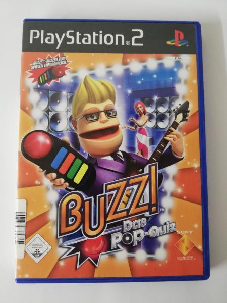 Buzz ! : Das Pop Quiz Playstation 2 komplett mit Anleitung SCES 55094