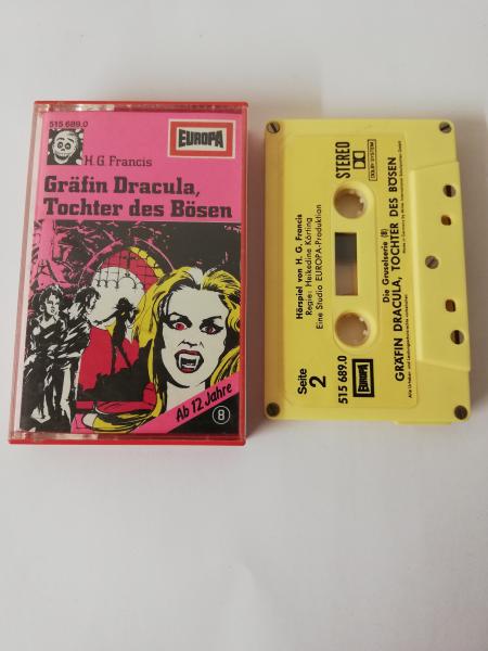 H.G.Francis Folge 8 Gräfin Dracula, Tochter des Bösen 5-fach Silber geschraubt Gelb mit Gelben Aufkleber 515689.0 Europa