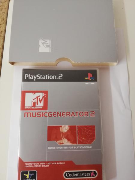 MTV Music Generator 2 Playstation 2 komplett mit Anleitung SLES 50182 (Im Pappschuber)