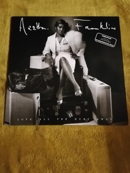 Aretha Franklin-Love all the hurt away 1981 Arista 203913 Deutsche Pressung NM/VG+