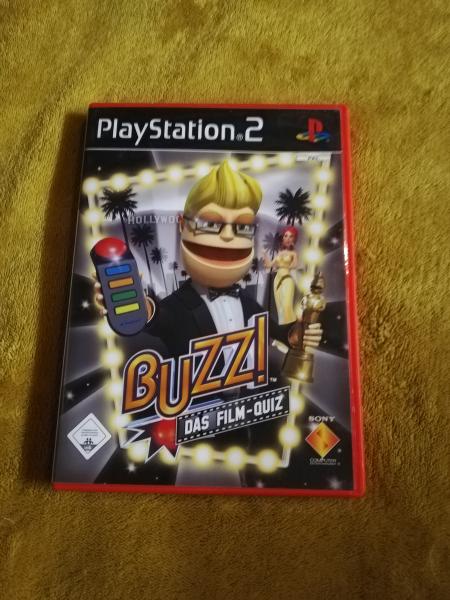 Buzz ! : Das Film-Quiz Playstation 2 komplett mit Anleitung SCES 54845