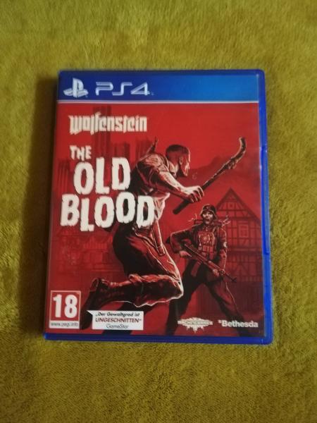 Wolfenstein The old Blood Playstation 4 CUSA 01605 USK ab 18