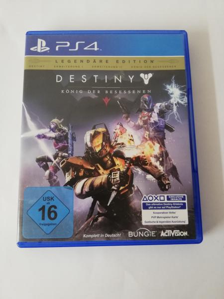 Destiny König der Besessenen Legendäre Edition Playstation 4 CUSA 00568 USK ab 16