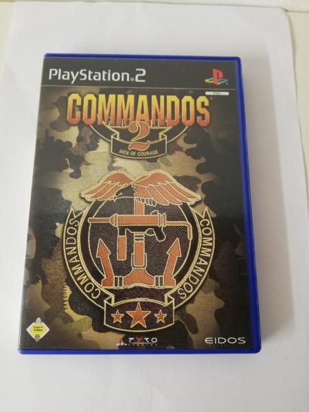 Commandos 2 : Men of Courage Playstation 2 SLES 50860 USK ab 16